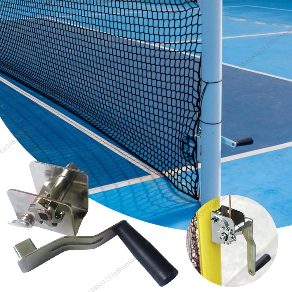 Badminton Netting - スポーツネットテンショナー、トレーニング器具、屋外バレーボール、バドミントン、テニス用ポールネット対応バレーボールネットセッター