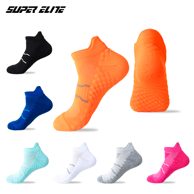 Ankle Support Badminton - メンズスポーツソックス、バドミントンソックス、吸湿速乾マッサージソックス、ランニングソックス、通気性、防臭、衝撃吸収