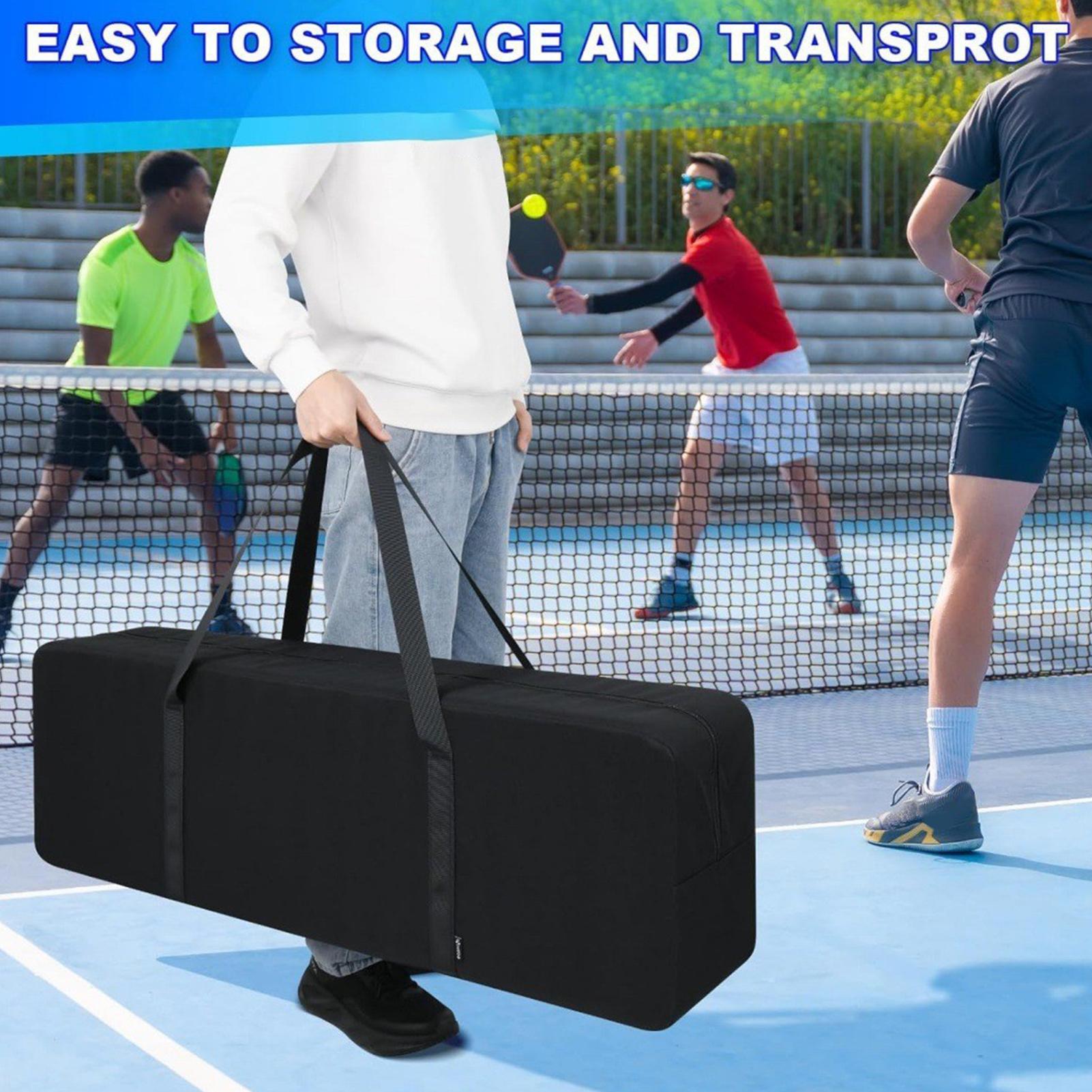 ピクルボール用ネットバッグ。折りたたみ式ネットシステムとファ - Badminton Netting のレビューと価格