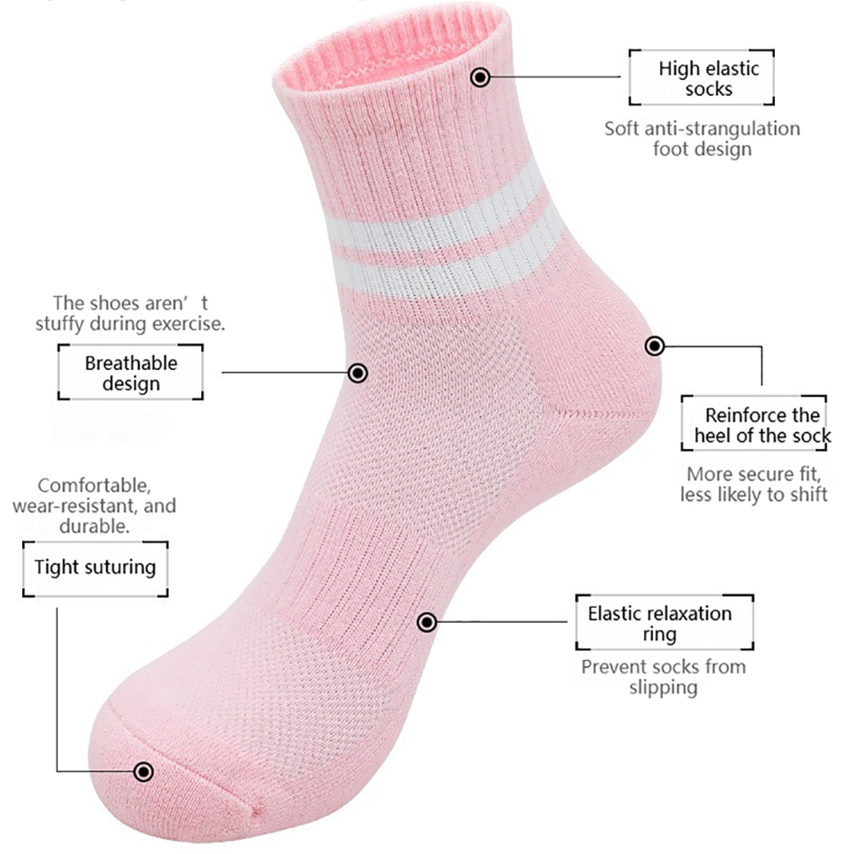 Loogdeel コットン製、滑り止め付き、通気性のあるタオ - Ankle Support Badminton のレビューと価格