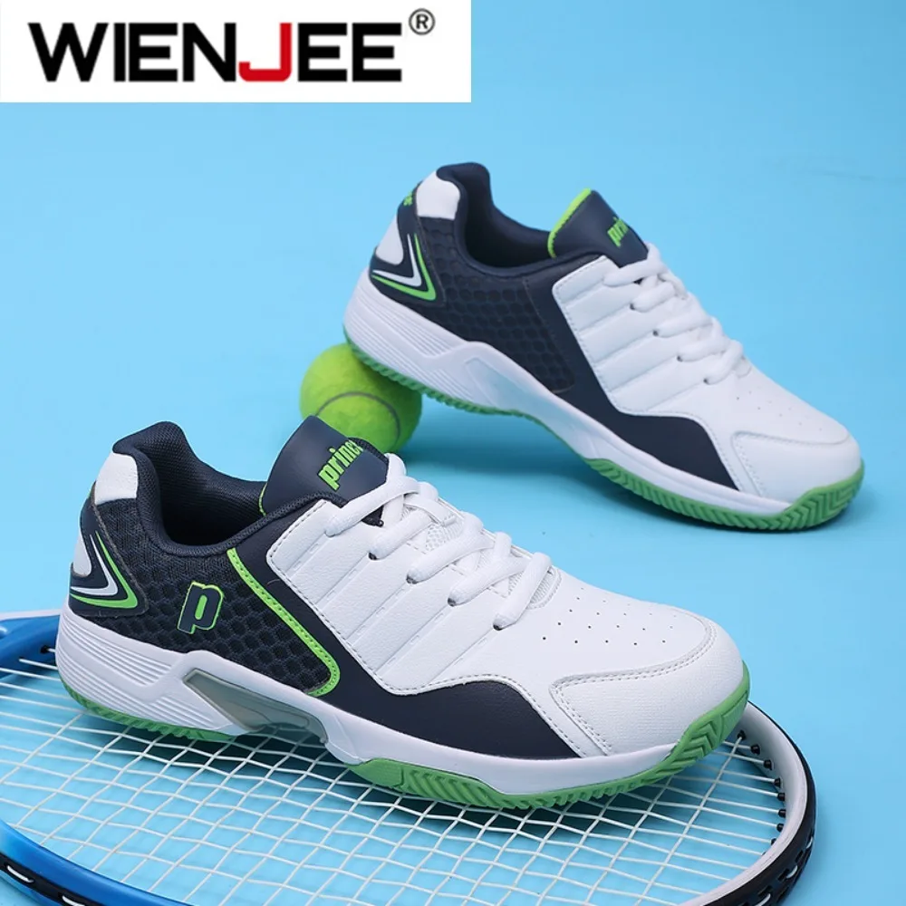 プロの男性女性革バドミントンシューズカップル滑り止めトレーニ - Badminton Fun のレビューと価格