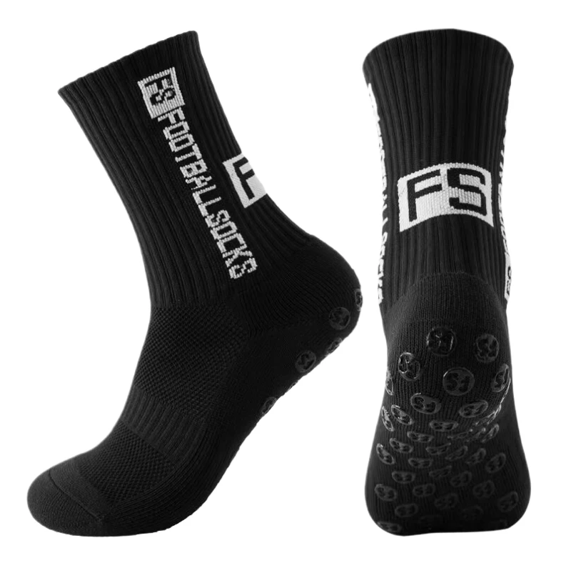 男性女性ノンスリップグリップソックス耐衝撃性サッカーバスケッ - Ankle Support Badminton のレビューと価格