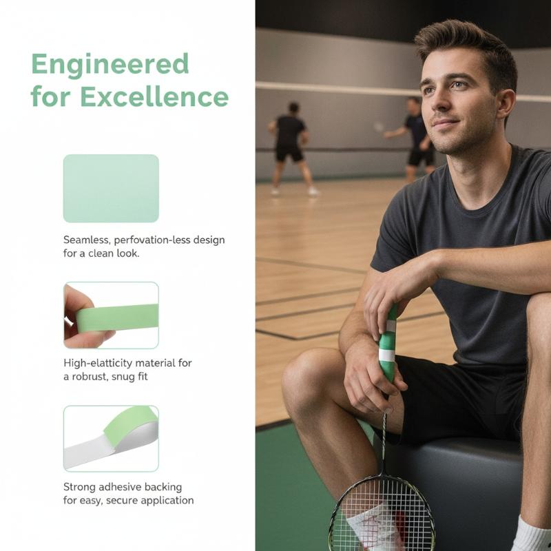 グラデーションカラー汗止めテニスラケットグリップテープ通気性 - Badminton Racket のレビューと価格
