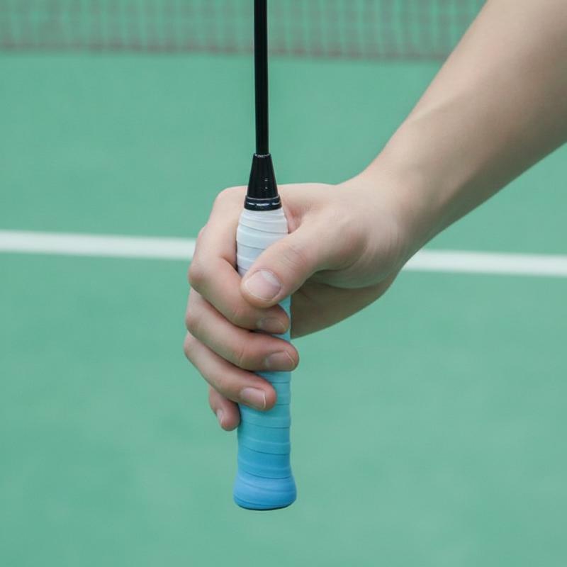 グラデーションカラースポーツオーバーグリップテープテニスオー - Badminton Fun のレビューと価格