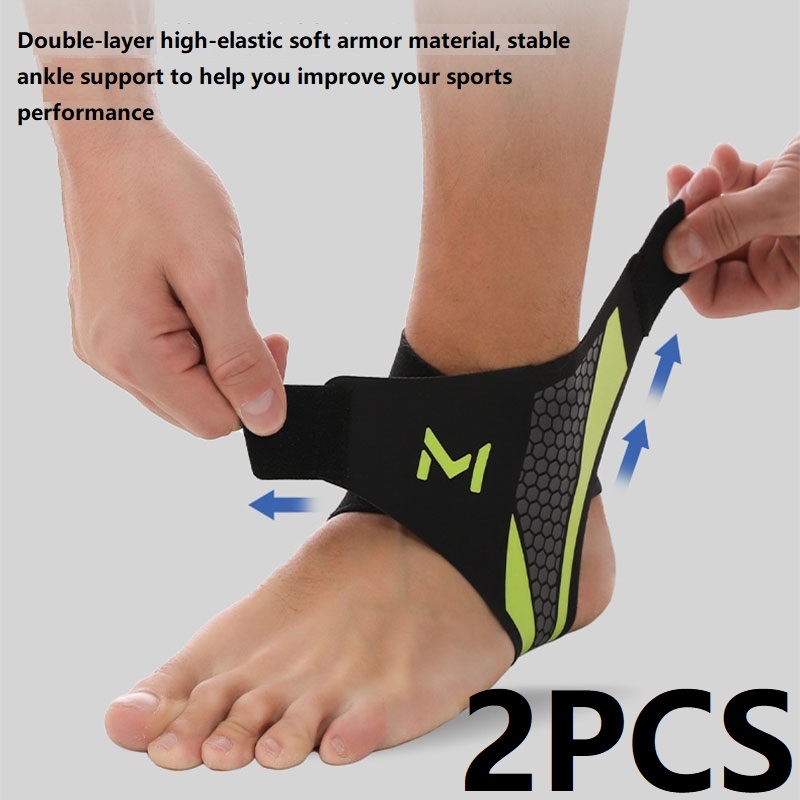 1-2 個包帯足首プロテクター足サポート痛み足底筋膜炎夜間副 - Ankle Support Badminton のレビューと価格